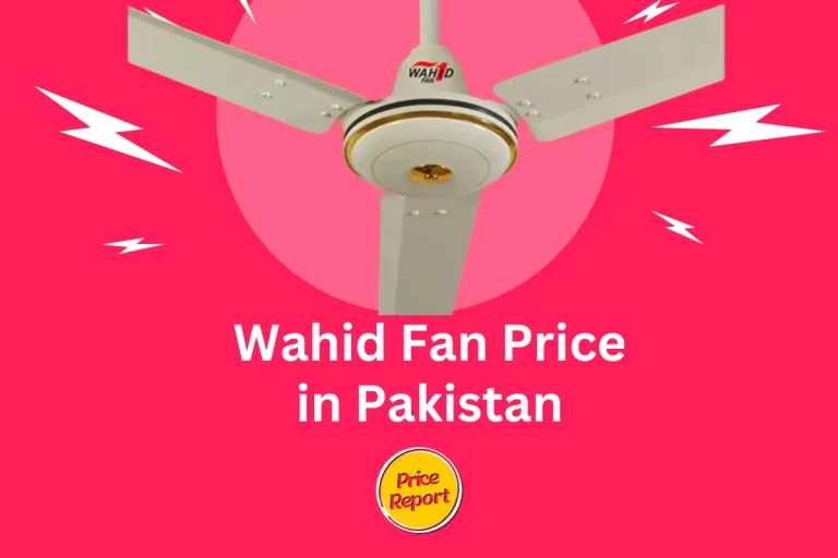 Wahid fan price in Pakistan