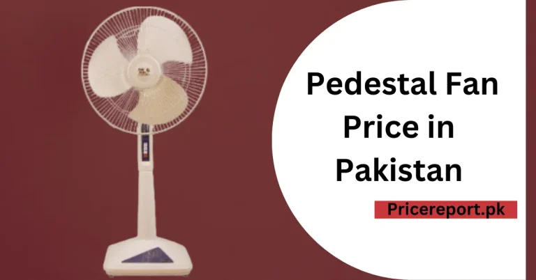 pedestal fan price in Pakistan